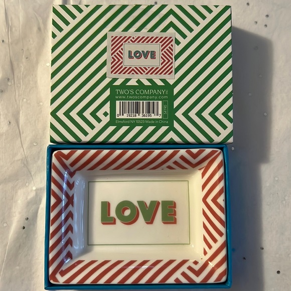 LOVE Words of Wisdom TRINKET TRAY * Gift Boxed * Brand New * Beautiful Gift * - Picture 4 of 5